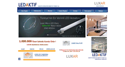 Desktop Screenshot of ledaktif.com