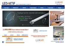 Tablet Screenshot of ledaktif.com
